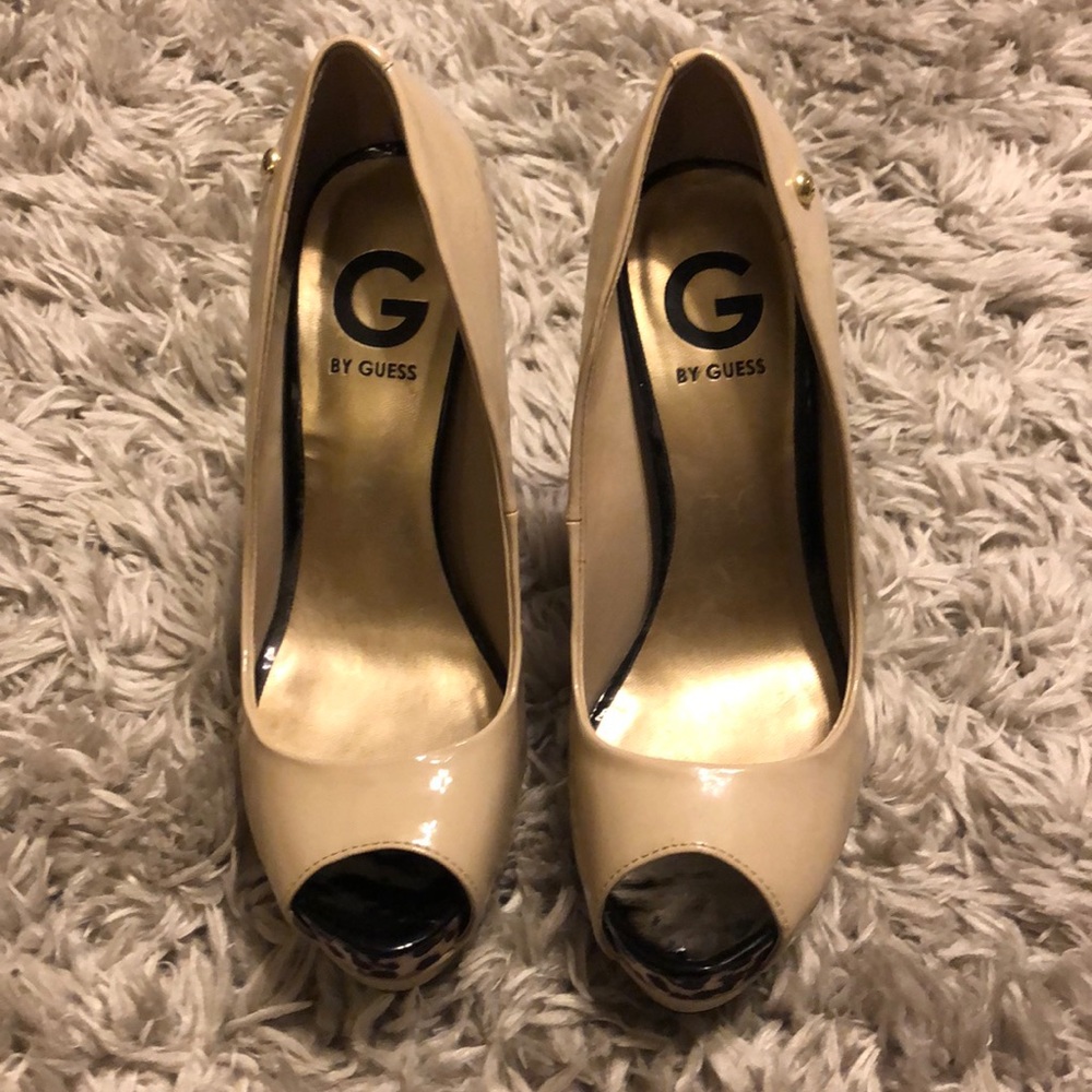 Peep Toe Platform Pump - image 1